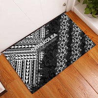 Hawaii Papakolea Born And Raised Rubber Doormat Hawaiian Tribal Pattern LT05 - Polynesian Pride