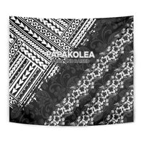 Hawaii Papakolea Born And Raised Tapestry Hawaiian Tribal Pattern LT05 - Polynesian Pride