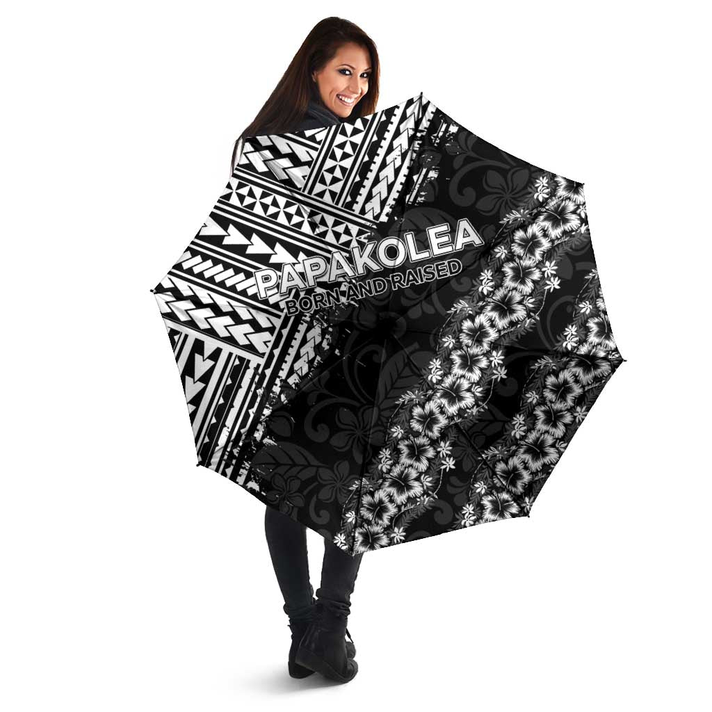 Hawaii Papakolea Born And Raised Umbrella Hawaiian Tribal Pattern LT05 - Polynesian Pride