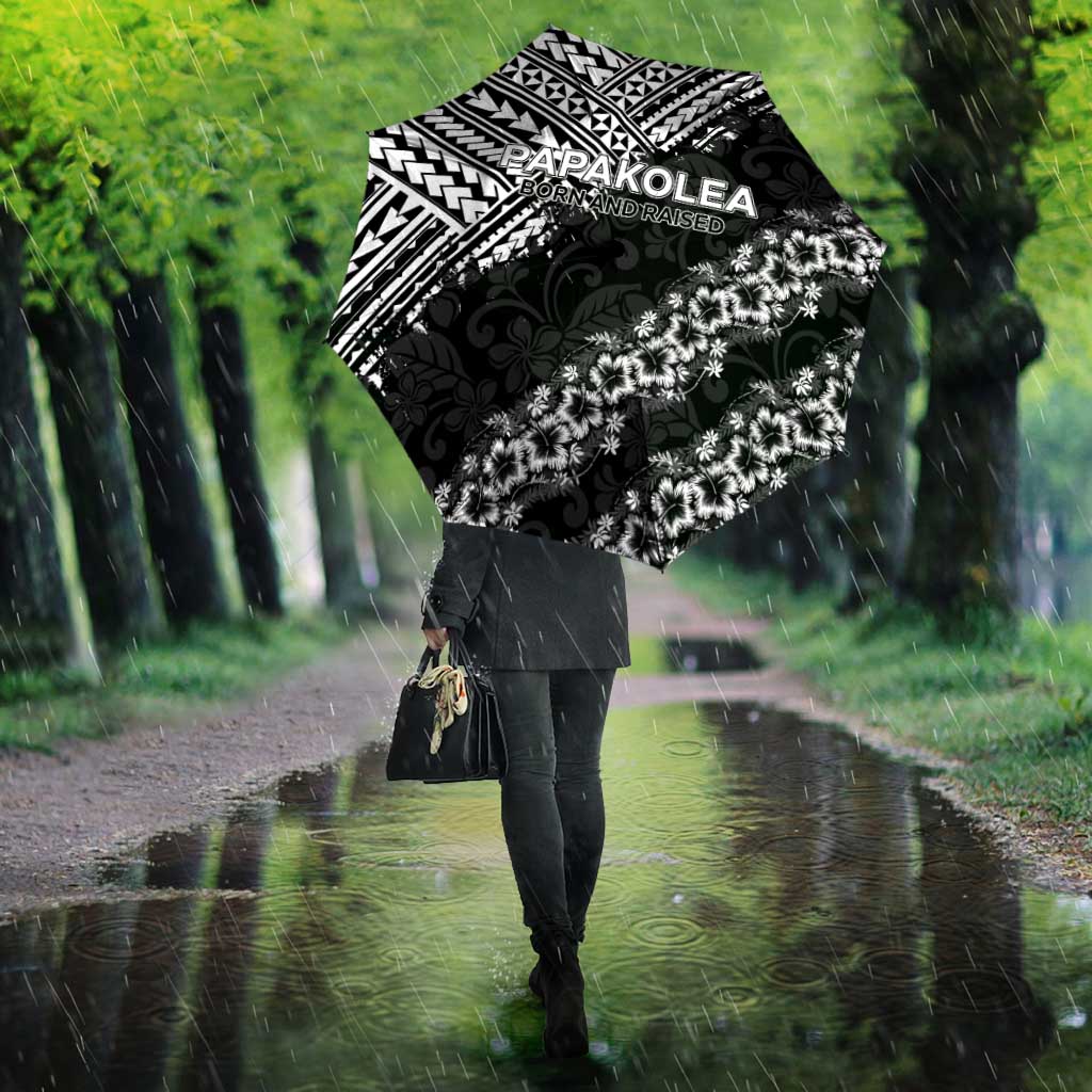 Hawaii Papakolea Born And Raised Umbrella Hawaiian Tribal Pattern LT05 - Polynesian Pride