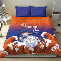Marshall Islands Fishermen's Day Bedding Set It's Fishing Time LT05 - Polynesian Pride