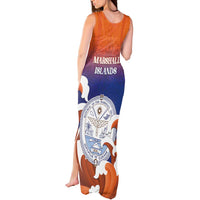 Marshall Islands Fishermen's Day Tank Maxi Dress It's Fishing Time LT05 - Polynesian Pride