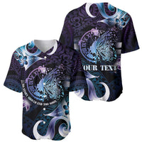 Personalised Polynesia Suicide Prevention Awareness Baseball Jersey No Story Should End Too Soon LT05 - Polynesian Pride