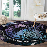 Polynesia Suicide Prevention Awareness Round Carpet No Story Should End Too Soon LT05 - Polynesian Pride