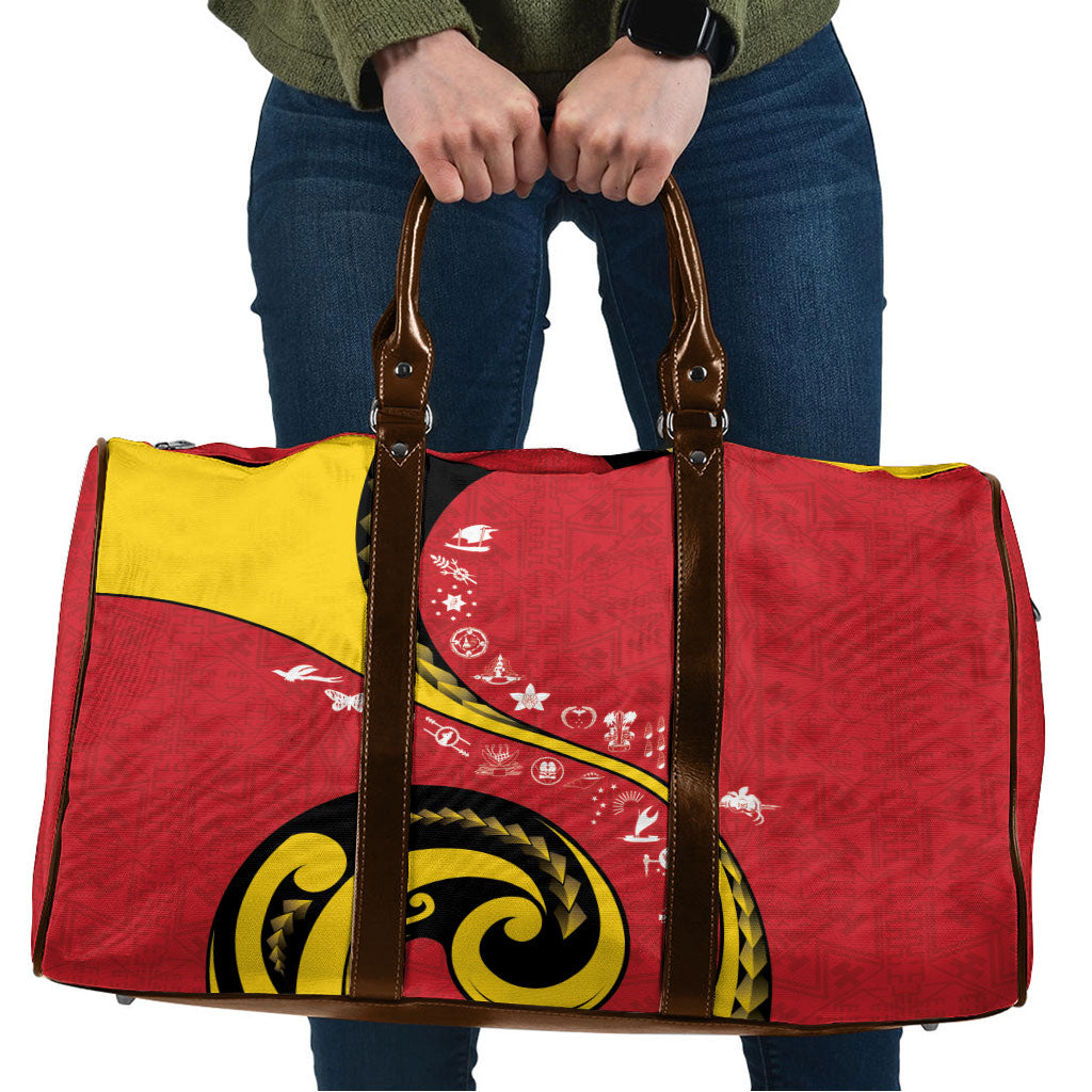 Papua New Guinea Independence Travel Bag Special Style Red Version LT05 Red - Polynesian Pride