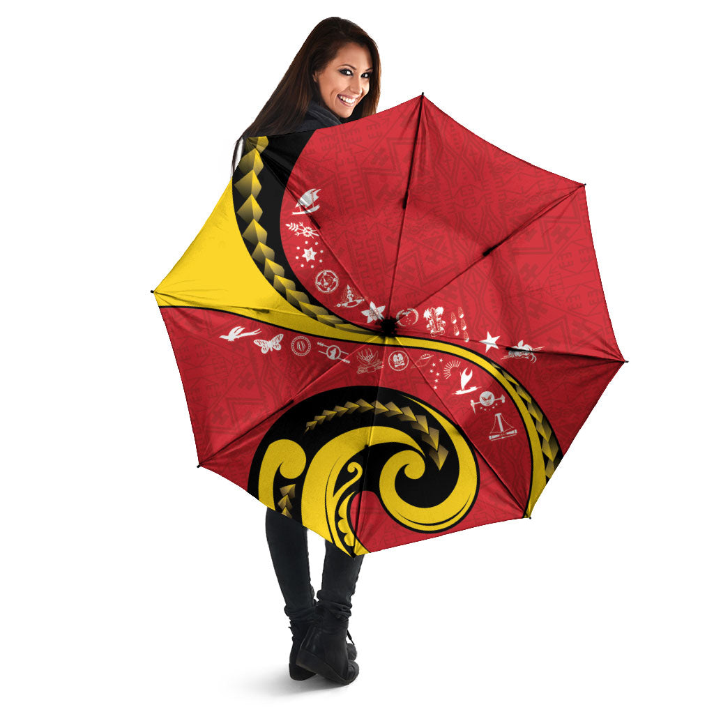 Papua New Guinea Independence Umbrella Special Style Red Version LT05 - Polynesian Pride
