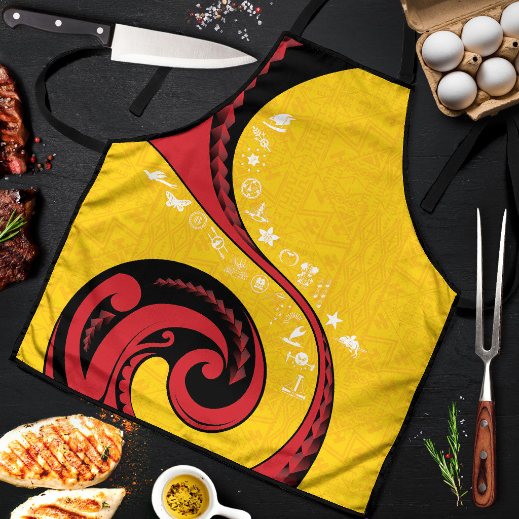 Papua New Guinea Independence Apron Special Style Yellow Version LT05 Yellow - Polynesian Pride