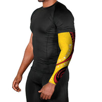 Papua New Guinea Independence Arm Sleeves Special Style Yellow Version LT05 - Polynesian Pride