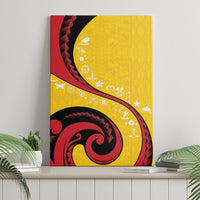 Papua New Guinea Independence Canvas Wall Art Special Style Yellow Version LT05 - Polynesian Pride