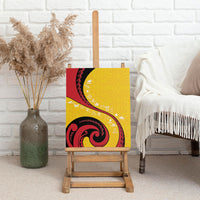 Papua New Guinea Independence Canvas Wall Art Special Style Yellow Version LT05 - Polynesian Pride