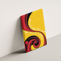 Papua New Guinea Independence Canvas Wall Art Special Style Yellow Version LT05 - Polynesian Pride