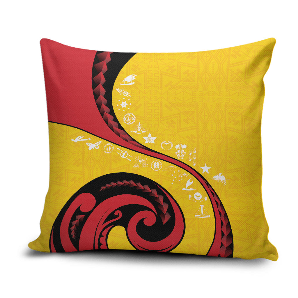 Papua New Guinea Independence Pillow Cover Special Style Yellow Version LT05 Yellow - Polynesian Pride