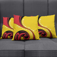 Papua New Guinea Independence Pillow Cover Special Style Yellow Version LT05 - Polynesian Pride