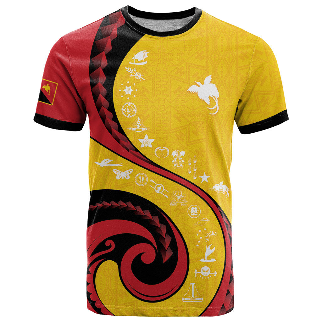 Papua New Guinea Independence T Shirt Special Style Yellow Version LT05 Yellow - Polynesian Pride