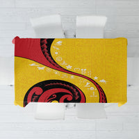 Papua New Guinea Independence Tablecloth Special Style Yellow Version LT05 Yellow - Polynesian Pride