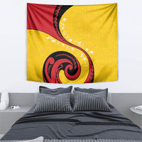 Papua New Guinea Independence Tapestry Special Style Yellow Version LT05 - Polynesian Pride