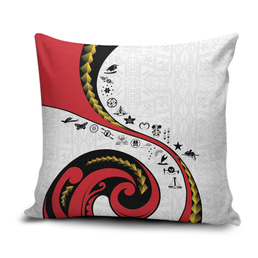 Papua New Guinea Independence Pillow Cover Special Style White Version LT05 White - Polynesian Pride