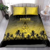 Palau Independence Day Bedding Set Palauan Tattoo Pattern LT05 - Polynesian Pride