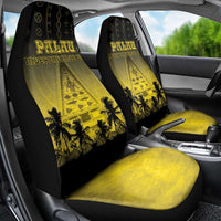 Palau Independence Day Car Seat Cover Palauan Tattoo Pattern LT05 - Polynesian Pride