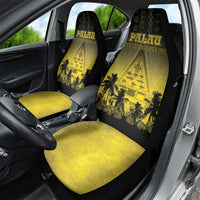 Palau Independence Day Car Seat Cover Palauan Tattoo Pattern LT05 - Polynesian Pride