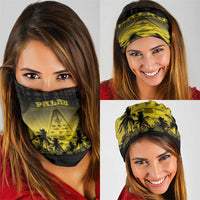Palau Independence Day Neck Gaiter Palauan Tattoo Pattern LT05 - Polynesian Pride