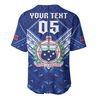 Toa Samoa Rugby Custom Baseball Jersey Samoan Pride With Tribal Pattern LT05 - Polynesian Pride