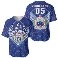 Toa Samoa Rugby Custom Baseball Jersey Samoan Pride With Tribal Pattern LT05 - Polynesian Pride