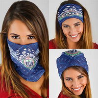 Toa Samoa Rugby Neck Gaiter Samoan Pride With Tribal Pattern LT05 - Polynesian Pride