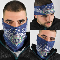Toa Samoa Rugby Neck Gaiter Samoan Pride With Tribal Pattern LT05 - Polynesian Pride
