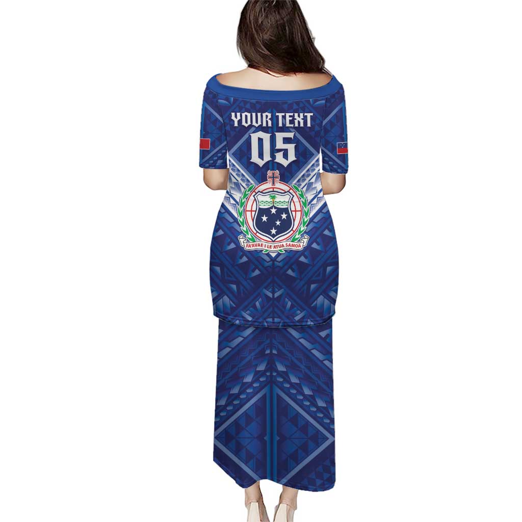 Toa Samoa Rugby Custom Puletasi Samoan Pride With Tribal Pattern LT05 - Polynesian Pride