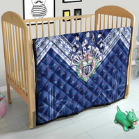 Toa Samoa Rugby Quilt Samoan Pride With Tribal Pattern LT05 - Polynesian Pride