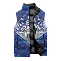 Toa Samoa Rugby Custom Sleeveless Puffer Jacket Samoan Pride With Tribal Pattern LT05 - Polynesian Pride