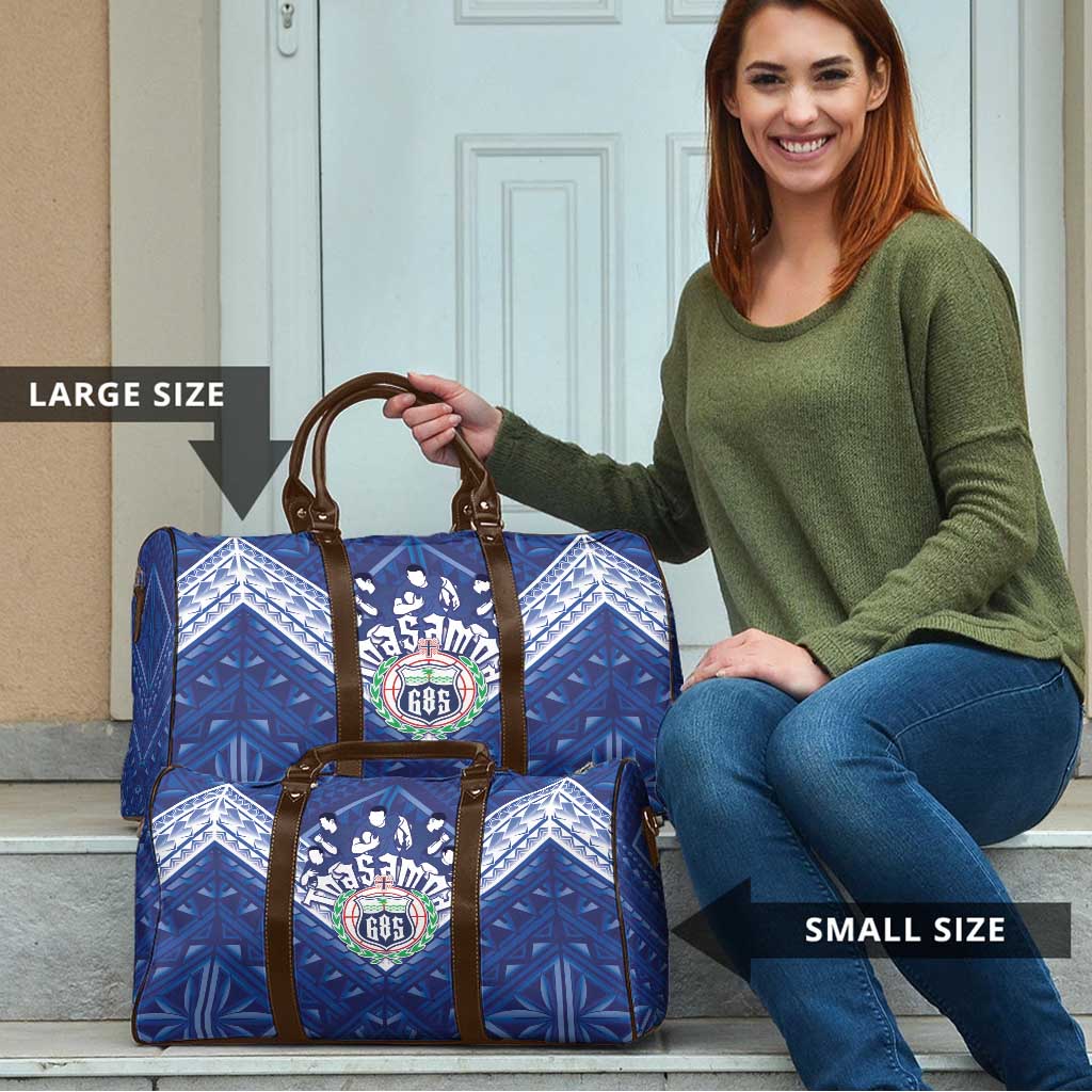 Toa Samoa Rugby Travel Bag Samoan Pride With Tribal Pattern LT05 - Polynesian Pride