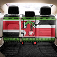 New Zealand Funny Christmas Back Car Seat Cover Maori Tiki LT05 - Polynesian Pride