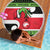 New Zealand Funny Christmas Beach Blanket Maori Tiki