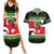 New Zealand Funny Christmas Couples Matching Summer Maxi Dress and Hawaiian Shirt Maori Tiki