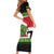 New Zealand Funny Christmas Family Matching Short Sleeve Bodycon Dress and Hawaiian Shirt Maori Tiki