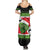 New Zealand Funny Christmas Family Matching Summer Maxi Dress and Hawaiian Shirt Maori Tiki