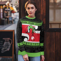New Zealand Funny Christmas Ugly Christmas Sweater Maori Tiki LT05 - Polynesian Pride