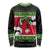 New Zealand Funny Christmas Long Sleeve Shirt Maori Tiki