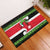 New Zealand Funny Christmas Rubber Doormat Maori Tiki