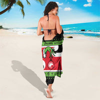 New Zealand Funny Christmas Sarong Maori Tiki LT05 - Polynesian Pride