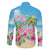 Hawaii Christmas Family Matching Mermaid Dress and Hawaiian Shirt Deck The Palms Holiday Flamingos