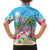 Hawaii Christmas Family Matching Puletasi and Hawaiian Shirt Deck The Palms Holiday Flamingos