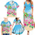 Hawaii Christmas Family Matching Summer Maxi Dress and Hawaiian Shirt Deck The Palms Holiday Flamingos