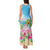 Hawaii Christmas Tank Maxi Dress Deck The Palms Holiday Flamingos