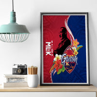 Guam Martin Luther King Jr Day Canvas Wall Art LT05 - Polynesian Pride