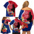 Guam Martin Luther King Jr Day Family Matching Off Shoulder Short Dress and Hawaiian Shirt LT05 - Polynesian Pride