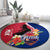 Guam Martin Luther King Jr Day Round Carpet LT05 - Polynesian Pride