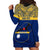 Personalised Repubrikin Naoero Independence Day Hoodie Dress Tamanu With Coat Of Arms LT05 - Polynesian Pride